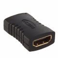 Conector HDMI acoplador fêmea para fêmea adaptador banhado a ouro para HDMI estender a linha